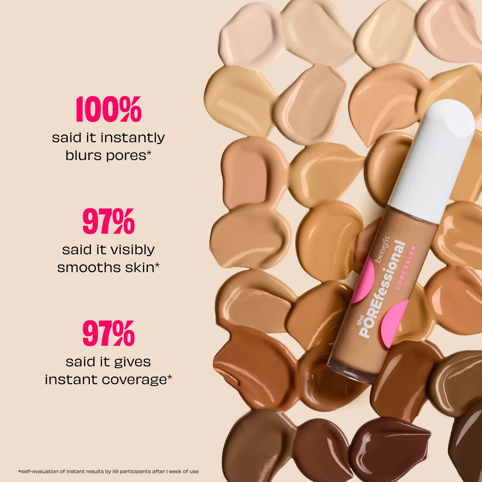 Benefit Cosmetics The POREfessional Concealer 7ml - 4C Charm