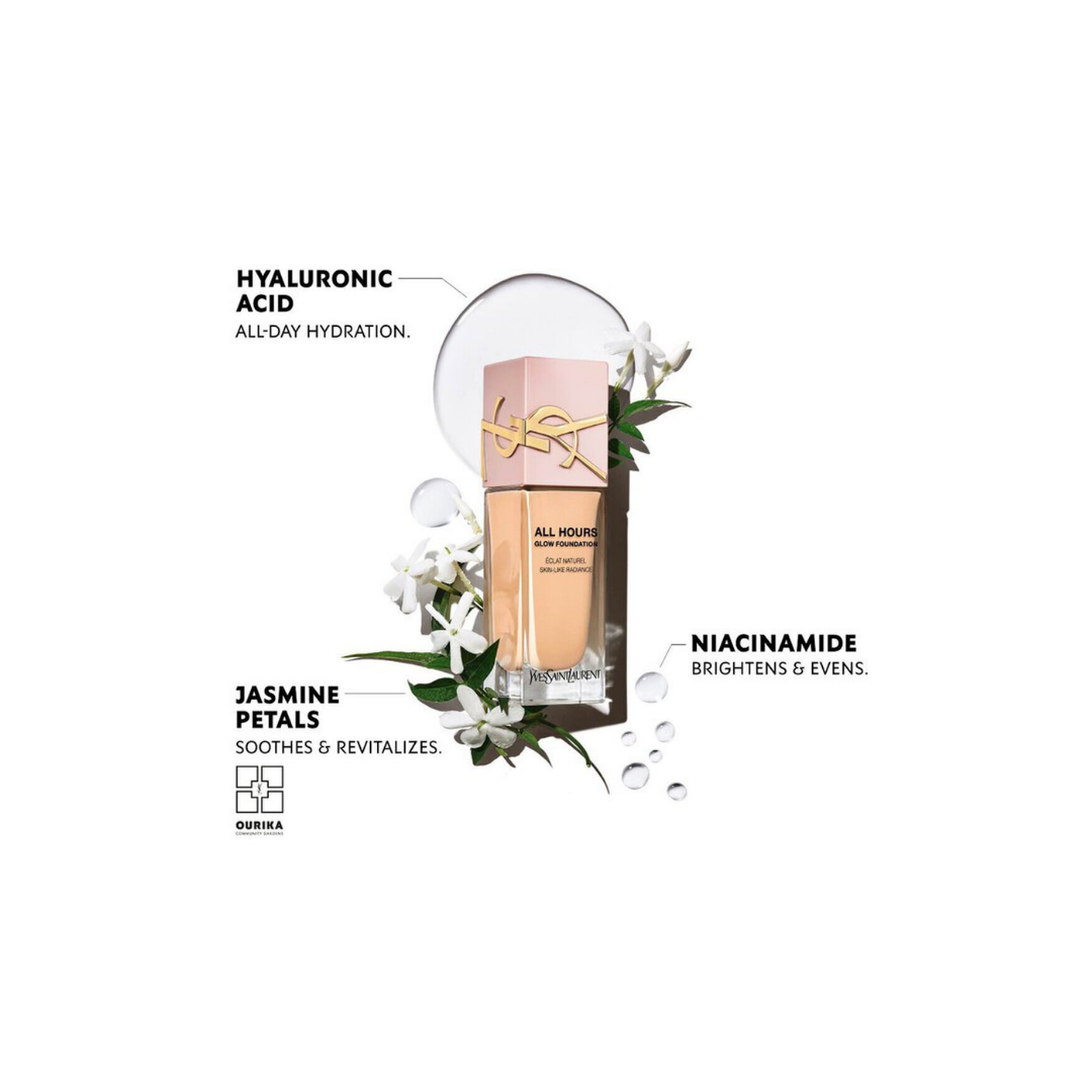 Yves Saint Laurent All Hours Glow Foundation 25ml - LN1