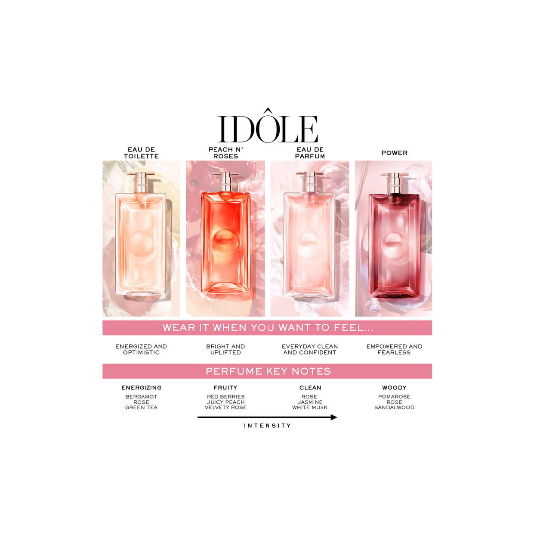 Lancome Idole Peach 'N Roses L'Eau De Parfum Fruitee 100ml