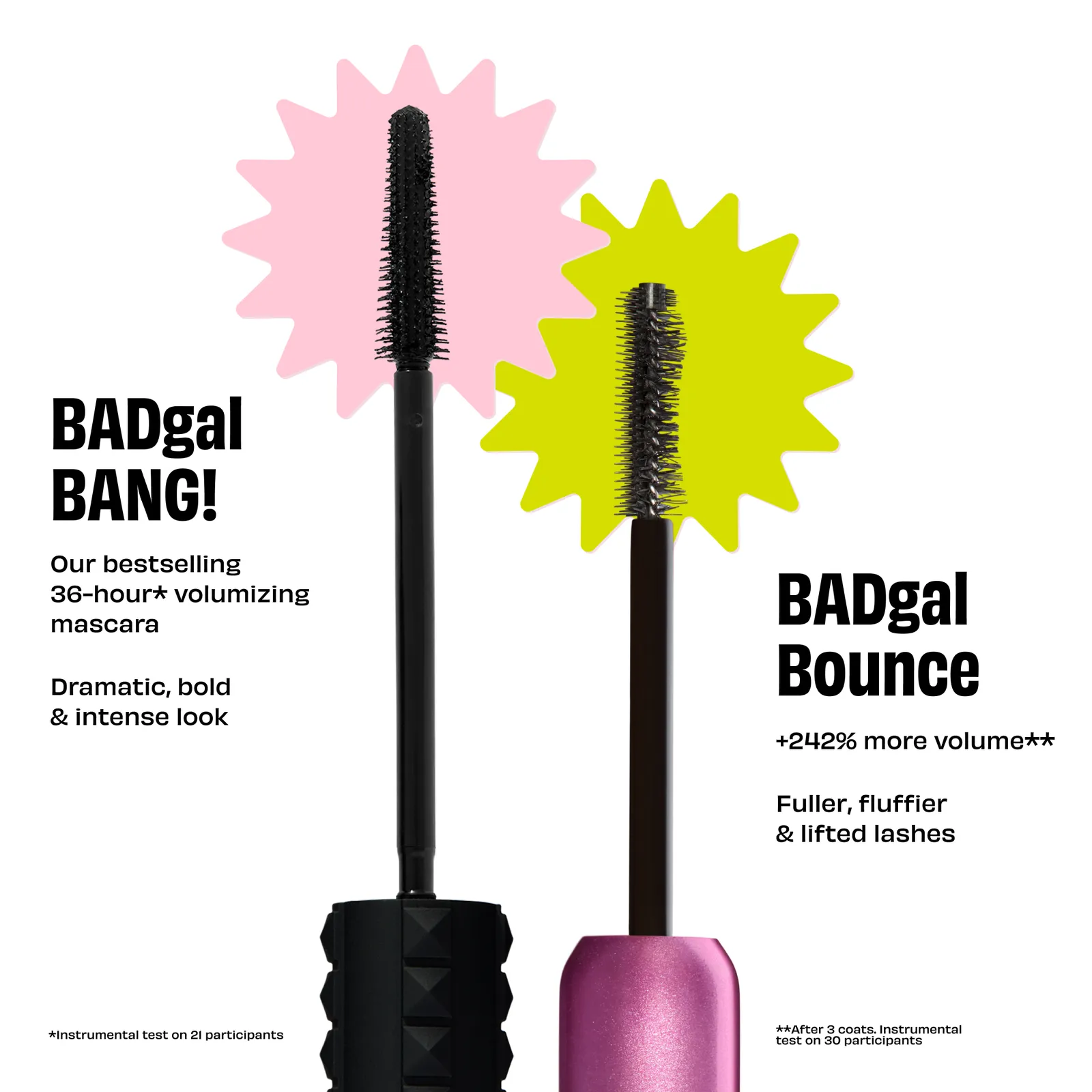 Benefit BADgal Party Co. Mini Volumizing Lash Duo 8g