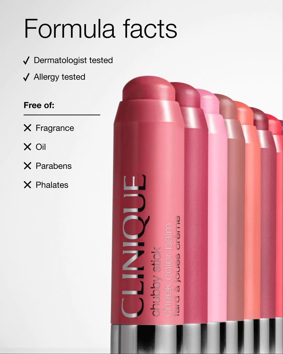 Clinique Chubby Stick Cheek Color Balm 6g - Grandest Guava