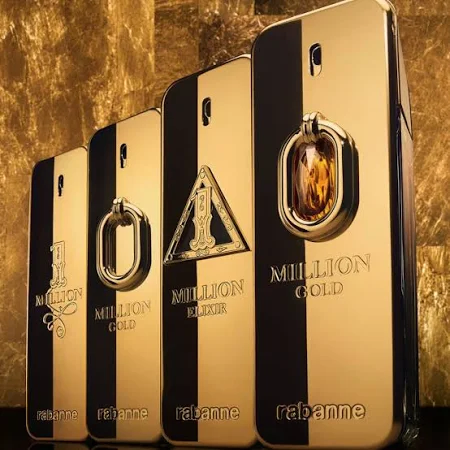 Rabanne Million Gold Elixir Parfum Intense 100ml 3 Piece Gift Set
