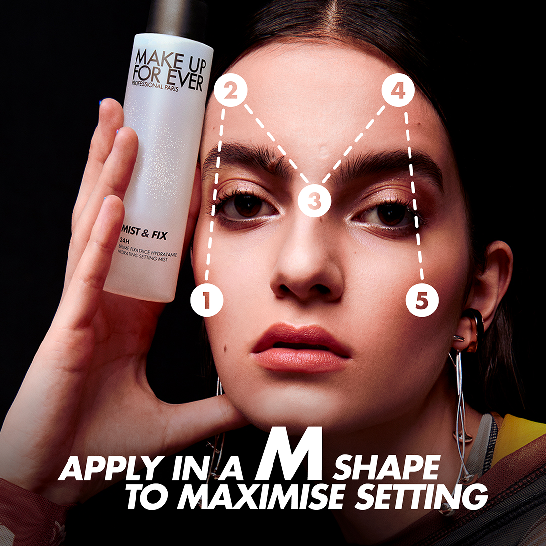 Make Up For Ever Mist & Fix Matte Btg 30ml Spray   