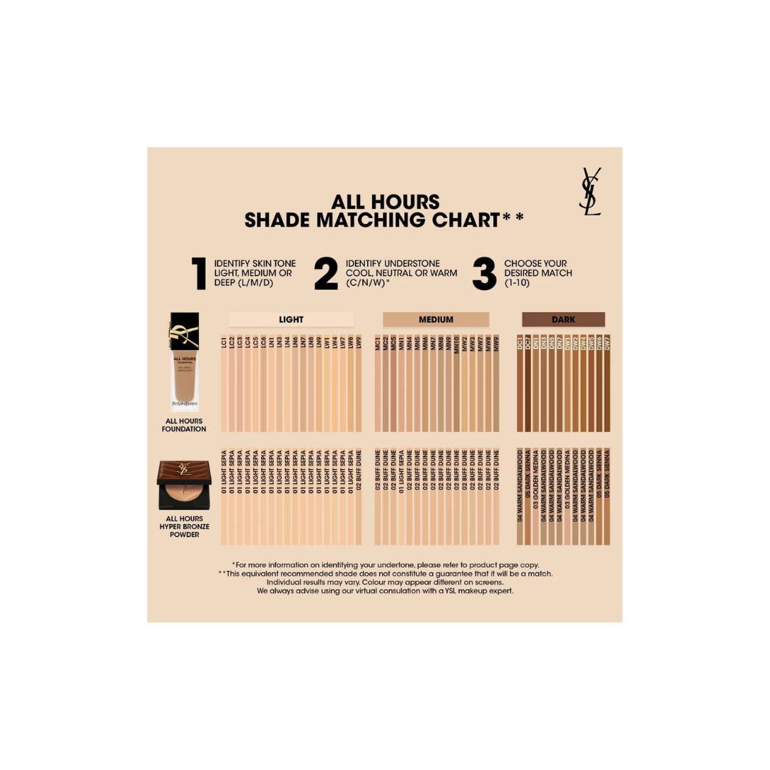 Yves Saint Laurent All Hours Hyper Bronzer 117g - Shade 2
