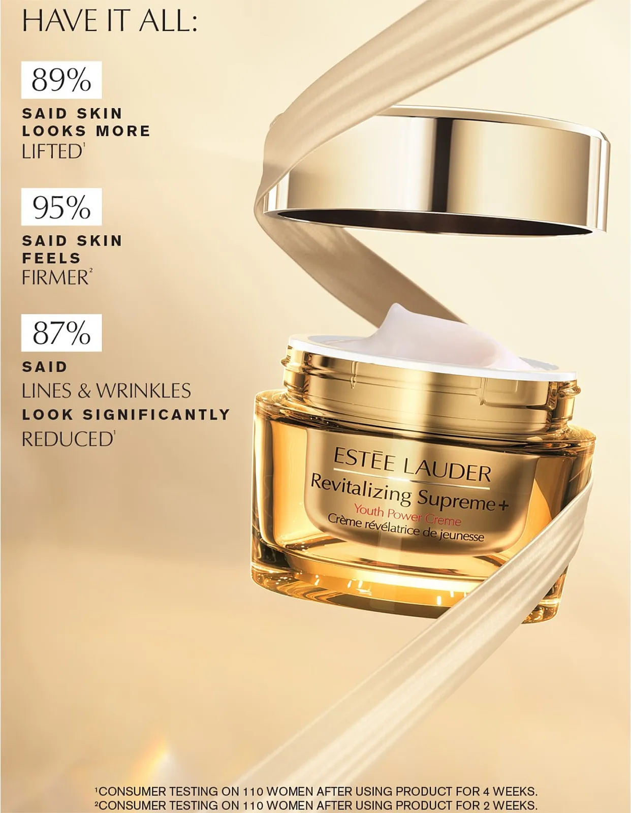 Estee Lauder Revitalizing Supreme+ Cell Power Creme  30ml