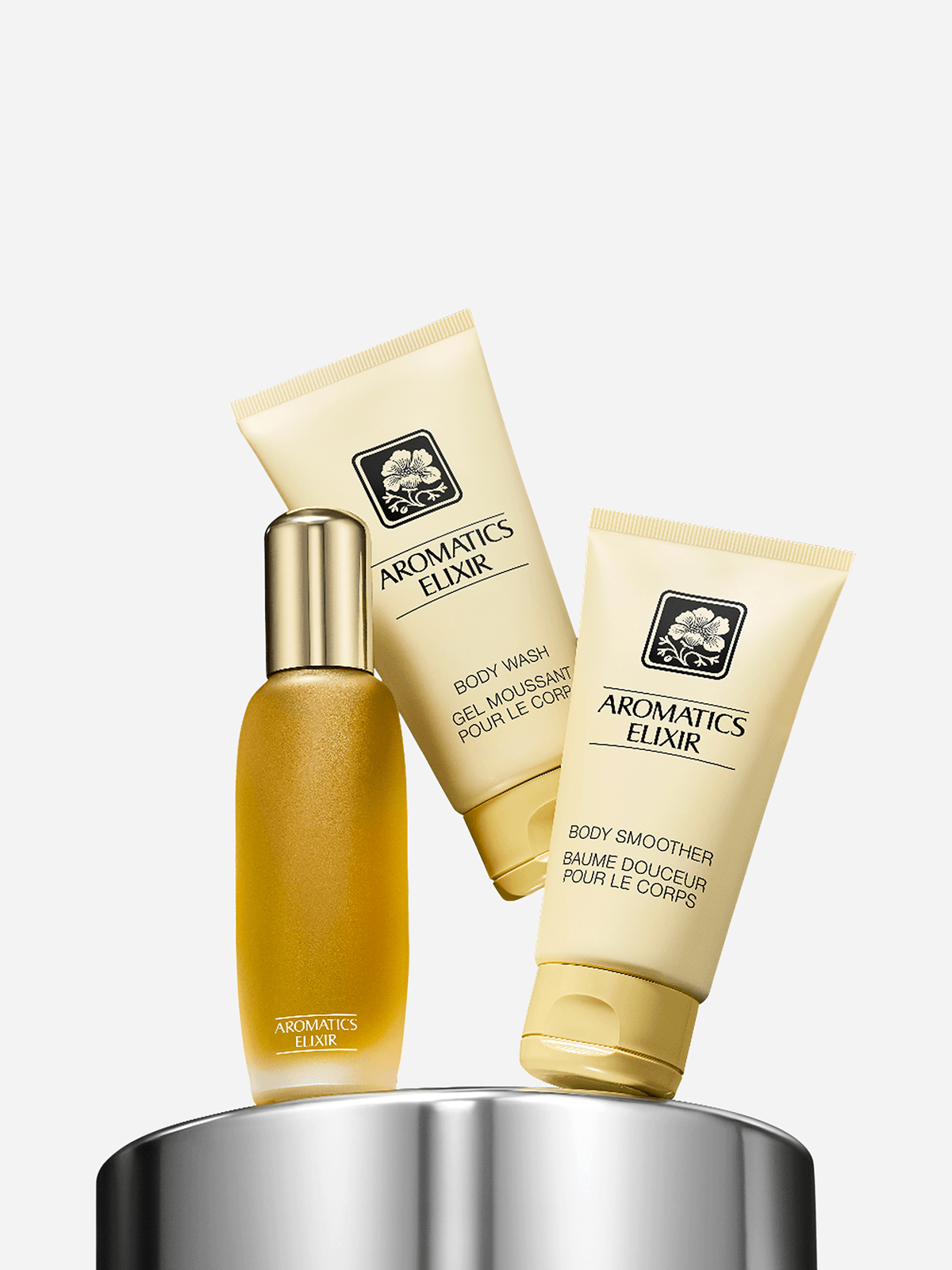 Clinique Aromatic Elixir Essentials: Perfume 45ml 3 Piece Gift Set