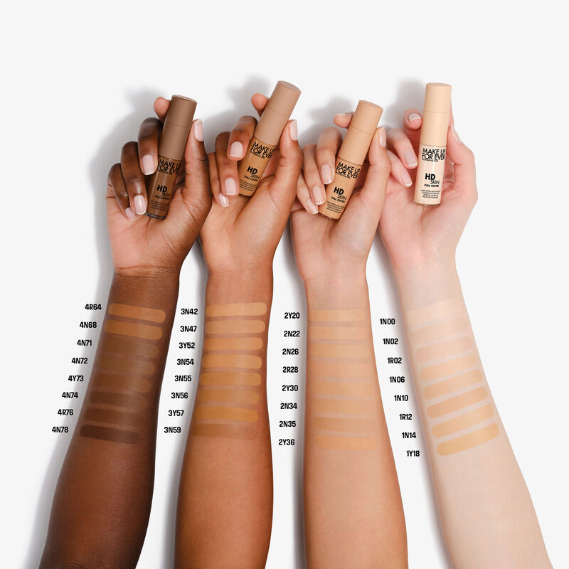  Make Up Forever HD Skin Full Cover Concealer with Niacinamide & Hyaluronic Acid 2N20 9ml 