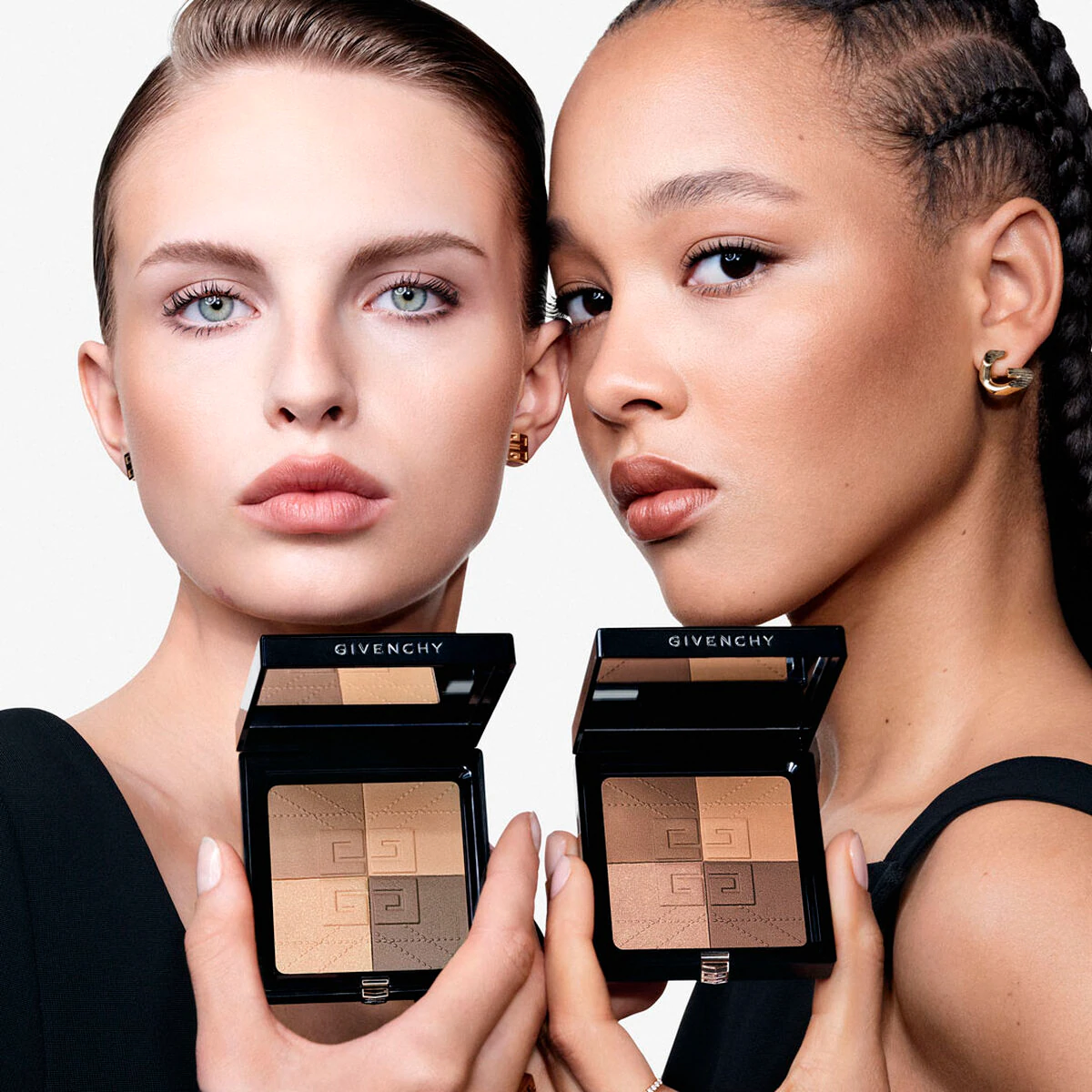 Givenchy Prisme Libre Bronzer Powder 4-Color Bronzing & Sculpting Powder H002 - Popeline Bronze 7g