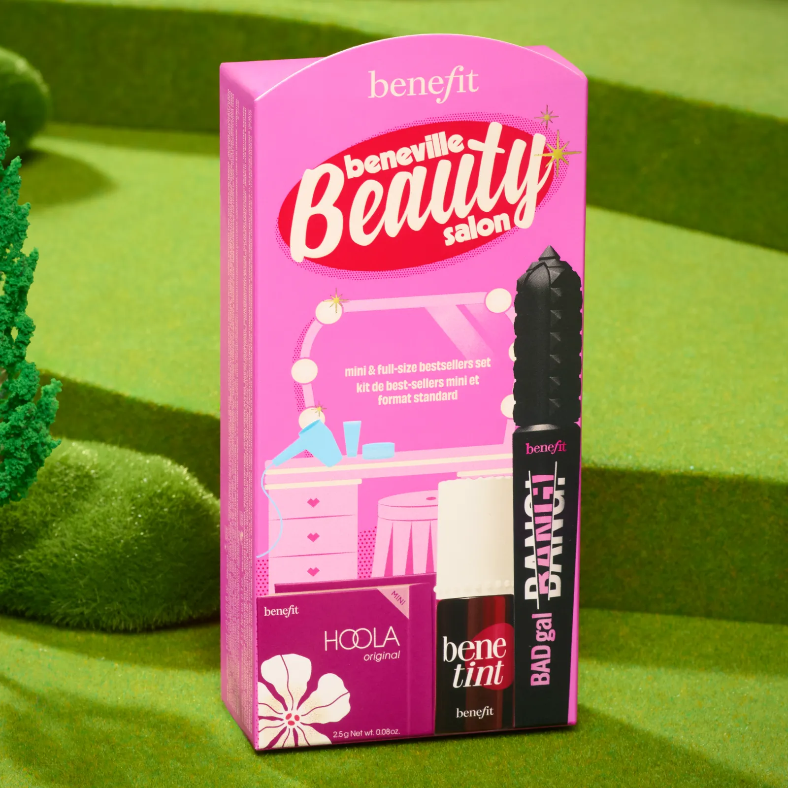 Benefit Beneville Beauty Salon Full-Size & Mini Bestsellers Set