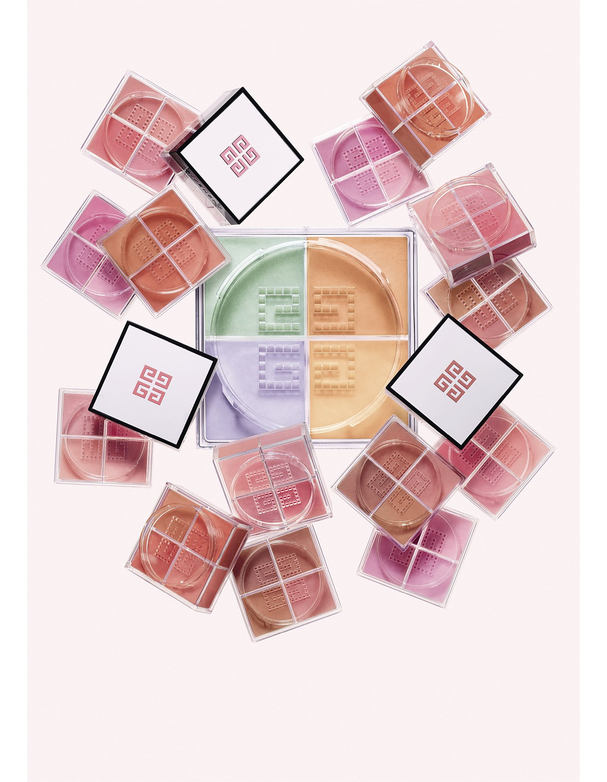 Givenchy Prisme Libre 4-Color Loose Powder Blush N01 - Mouseline Lilas 4.5g