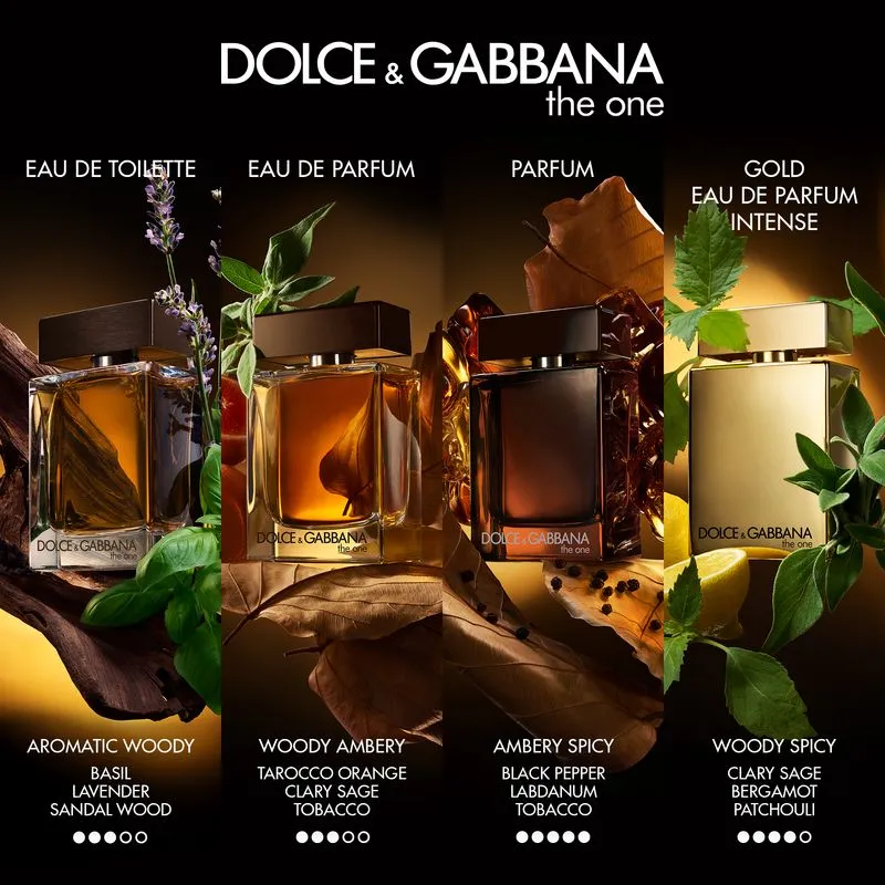 Dolce & Gabbana The One For Men Gold Edition EDP Intense 100ml
