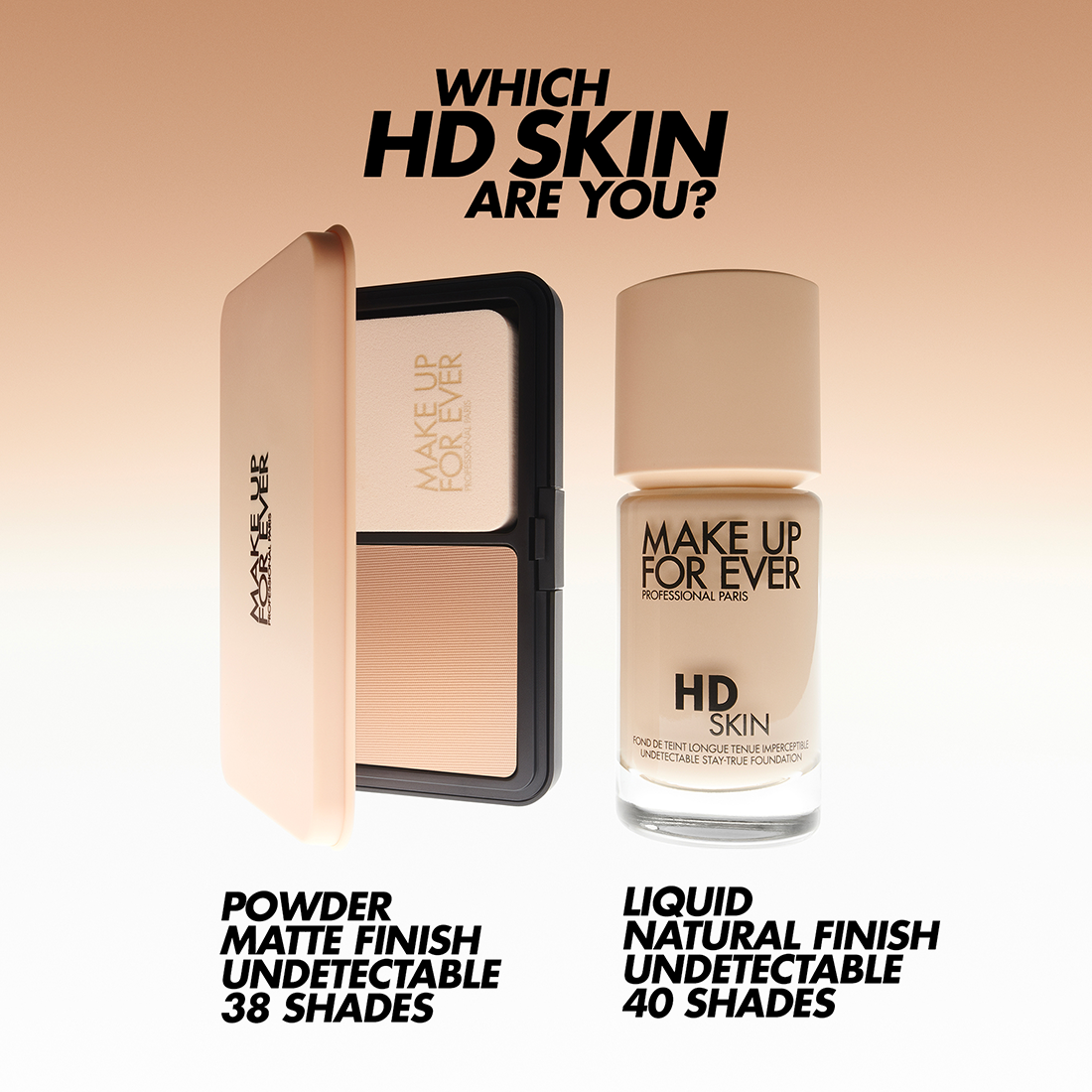 Make Up For Ever Hd Skin Powder Foundation 11G 1R12 Cool Ivory  