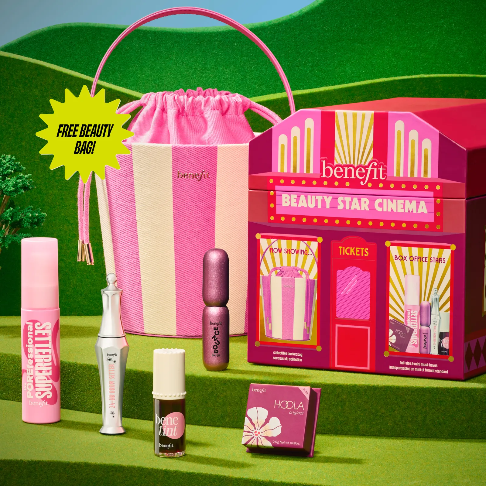 Benefit Beauty Star Cinema Full-Size & Mini Must-Haves Gift Set