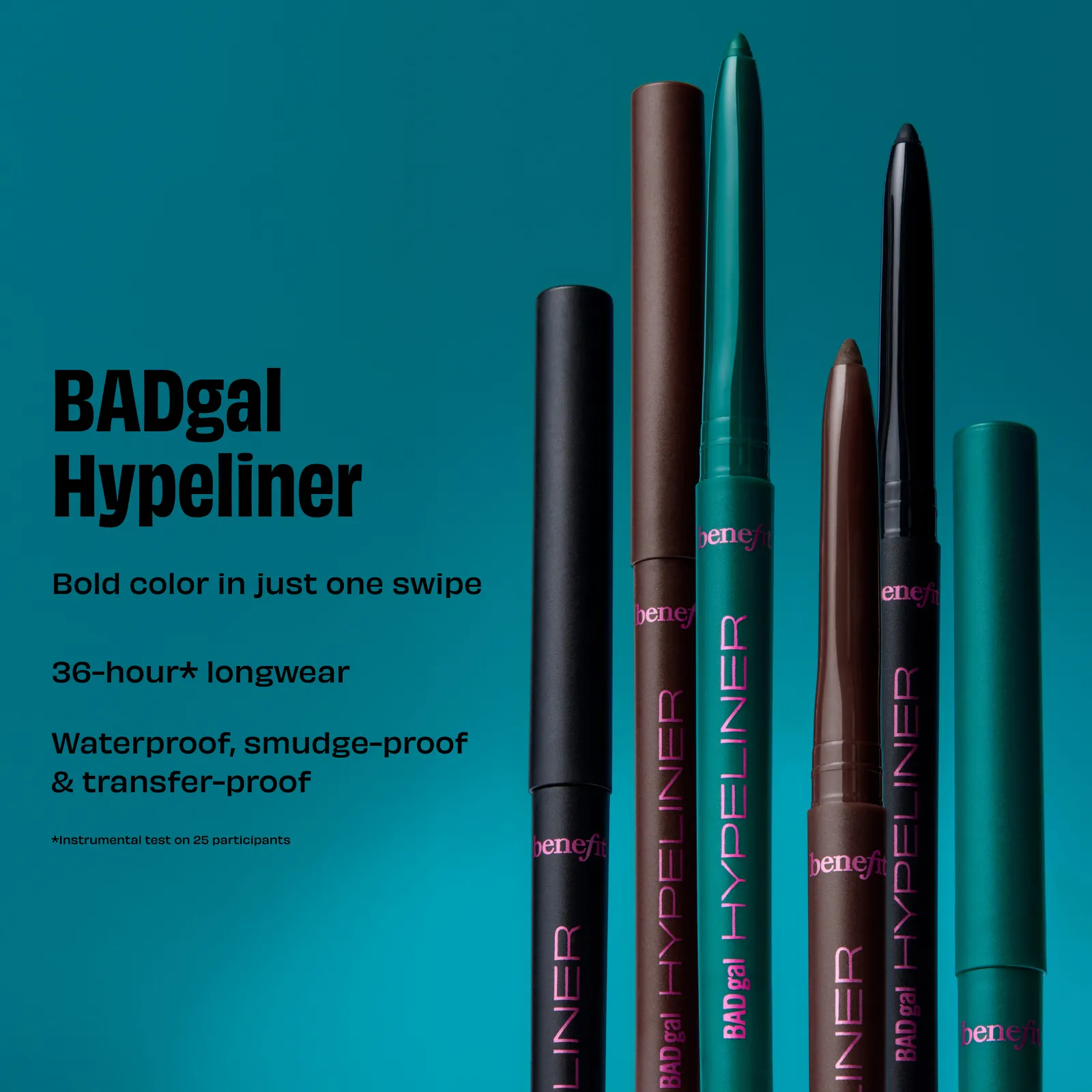 Benefit Cosmetics BADgal Hypeliner 0.25g - Pitch Black 