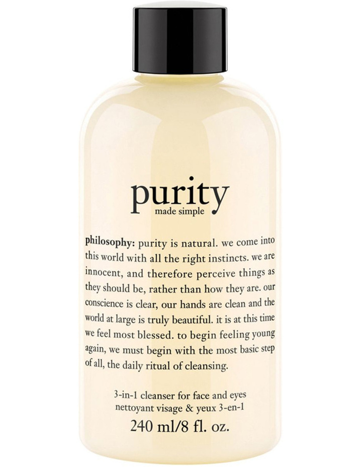 Philosophy Purity Made Simple 3-In-1 Cleanser For Face and Eyes 240ml