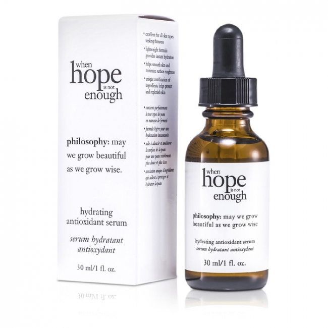 Philosophy When Hope Is Not Enough Hydrating Antioxidant Serum 30ml