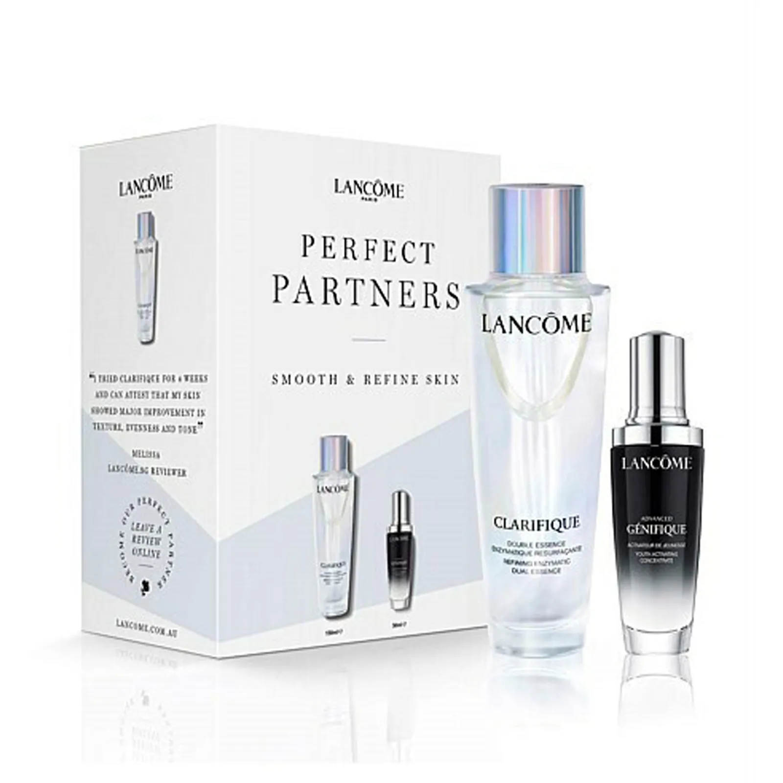 Lancome Perfect Partners Smooth & Refine 2 Piece Skin Set 150ml