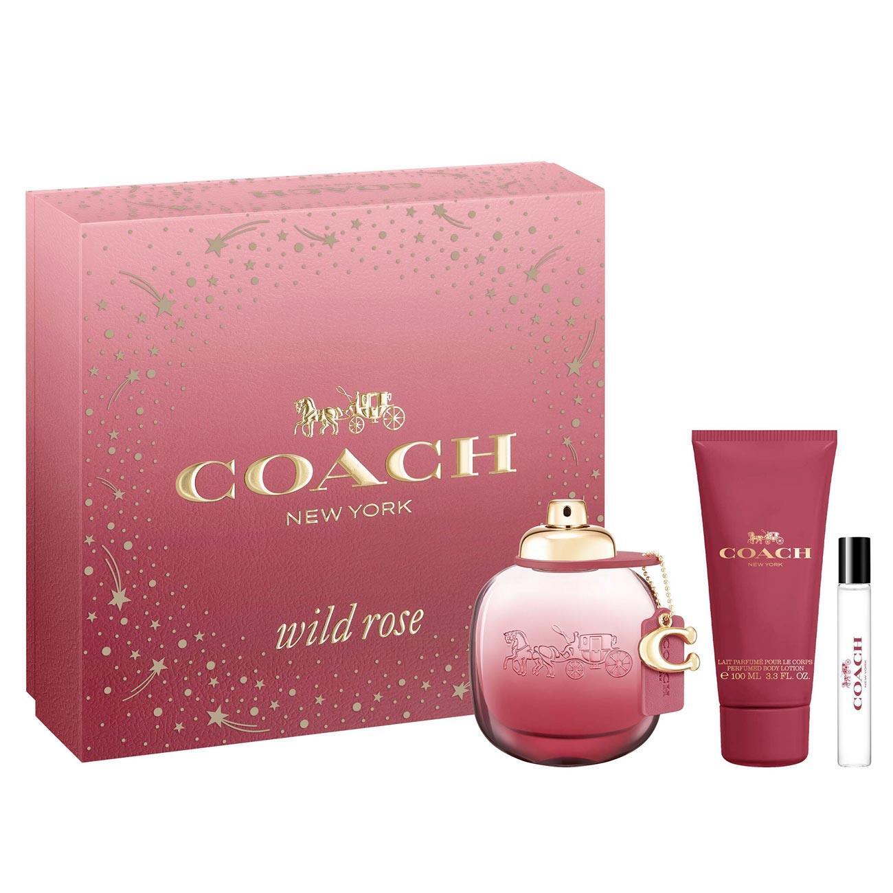 Coach New York Wild Rose Edp 90Ml Gift Set | City Perfume