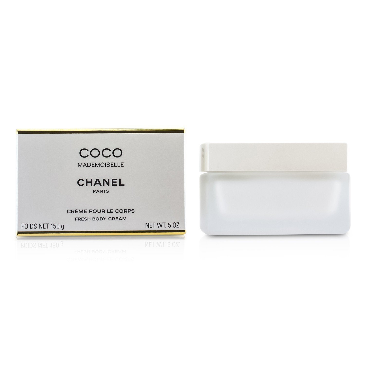 Set Chanel: Coco Mademoiselle, Moisturizing, Body Cream, 150 g + Coco