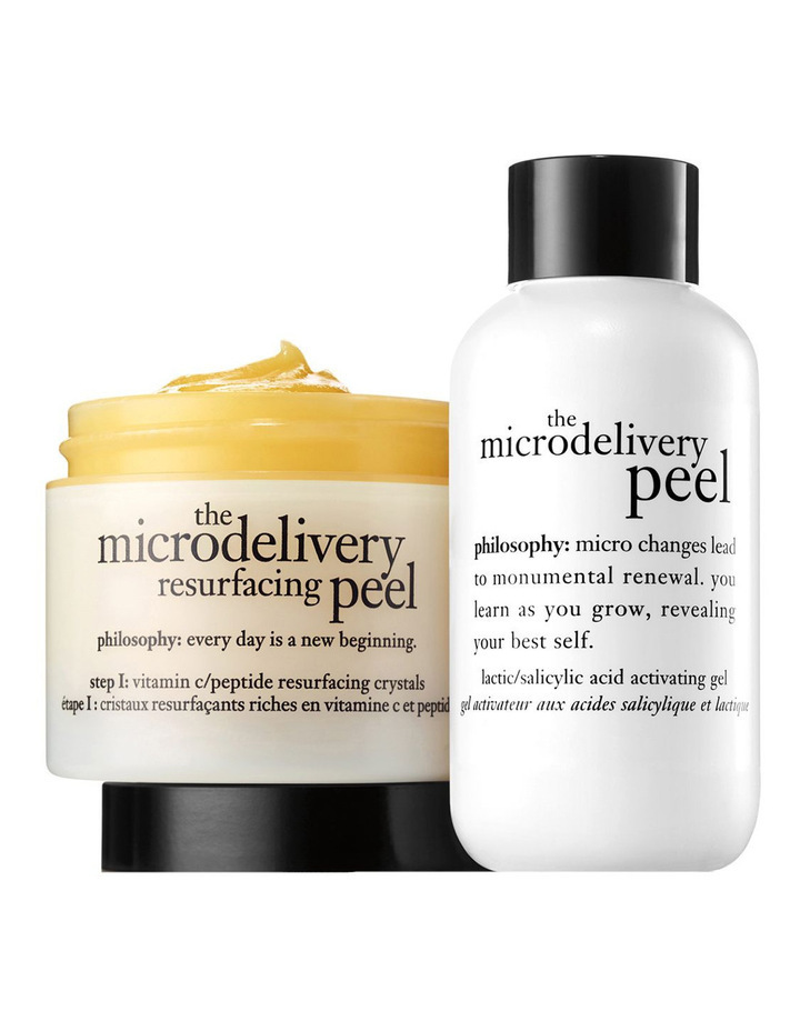 Philosophy The Microdelivery In Home Vitamin C Peptide Peel Kit 56.7g + 60ml