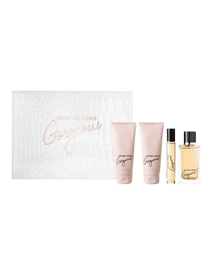 Michael Kors Gorgeous! EDP 100ml 4 Piece Gift Set