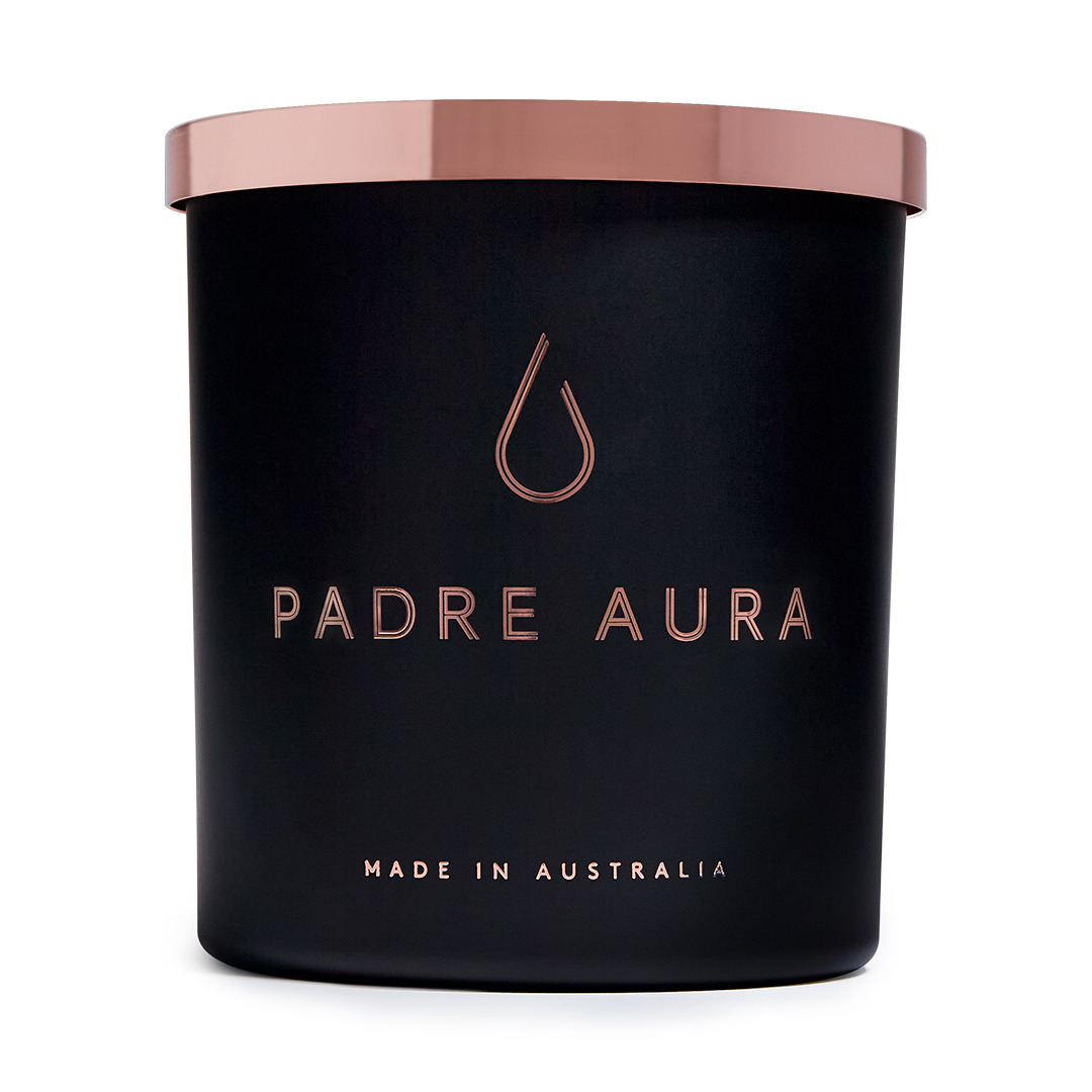 Padre Aura Nera Orchidea Triple Scented Soy Candle 400g