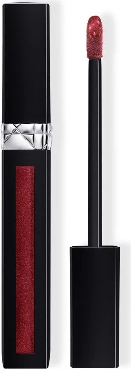 Christian Dior Rouge Christian Dior Liquid Lipstick 979 Poison Metal 6ml (Red plum)