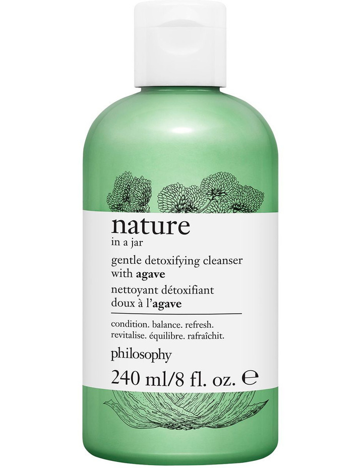 Philosophy Nature in a Jar Gentle Detoxifying Cleanser With Agave 240ml
