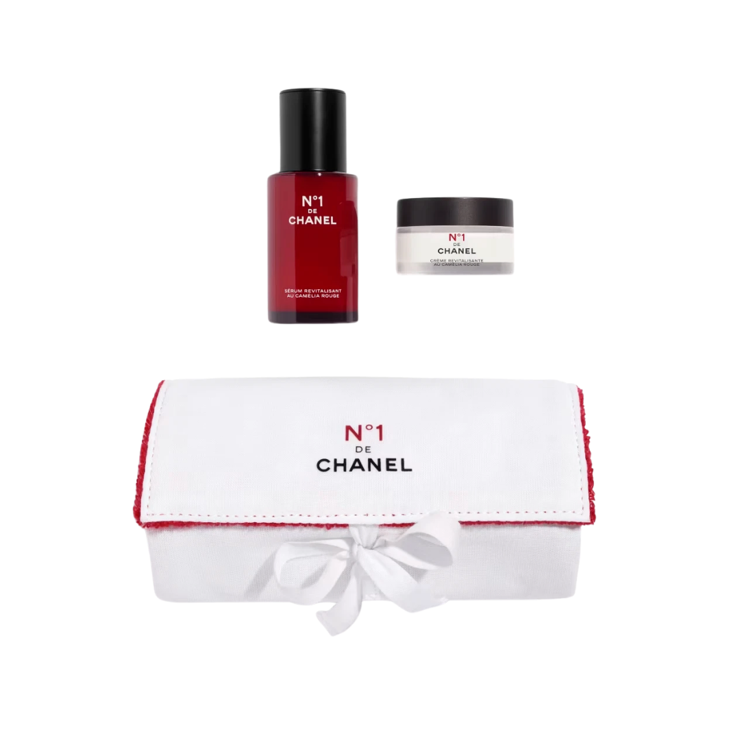 Chanel No.1 De Chanel Red Camellia Revitalizing Duo Serum 30ml & Cream 15g