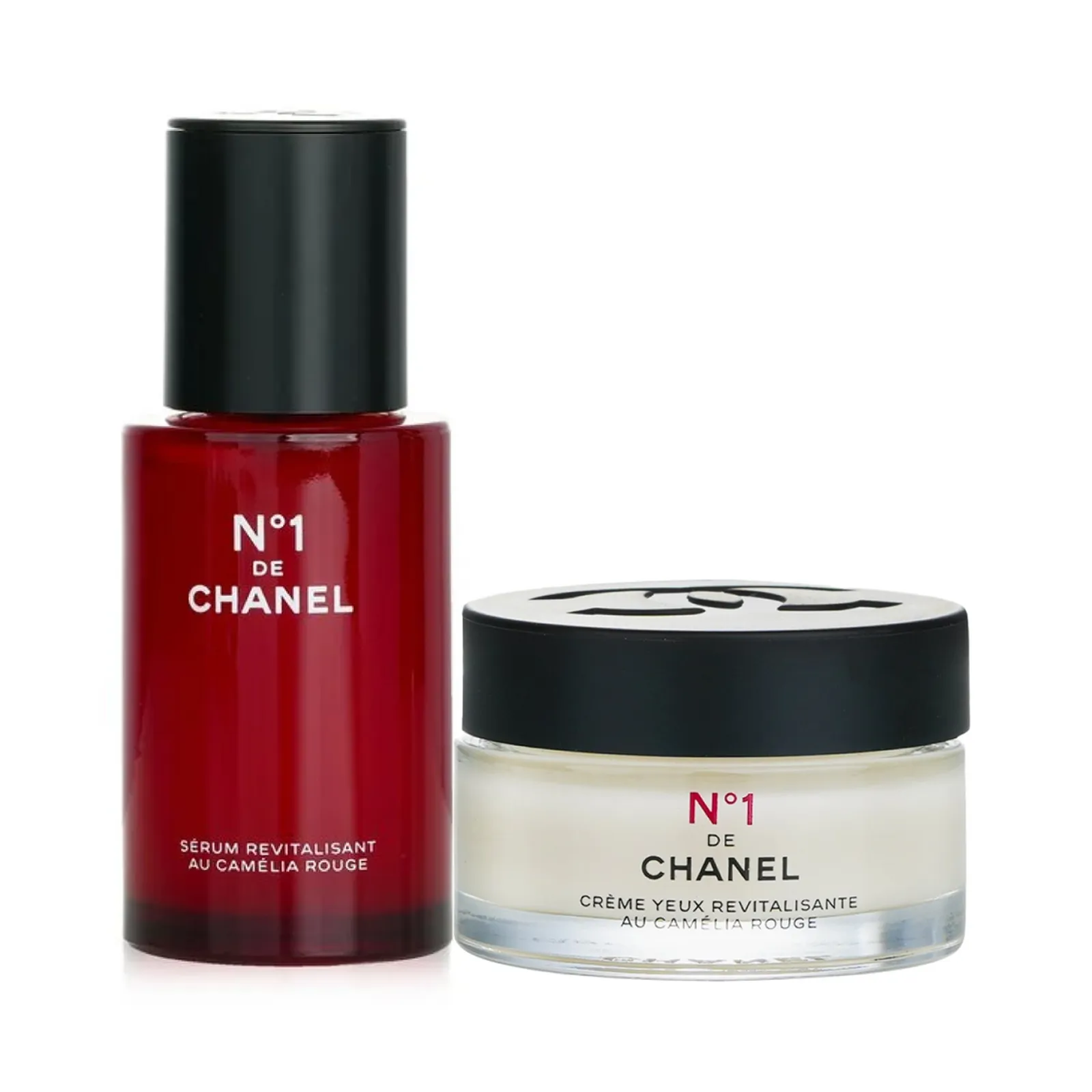 CHANEL No1 De Chanel Red Camellia Revitalizing Nourishing Duo Serum And Rich Cream 30ml & 15g          