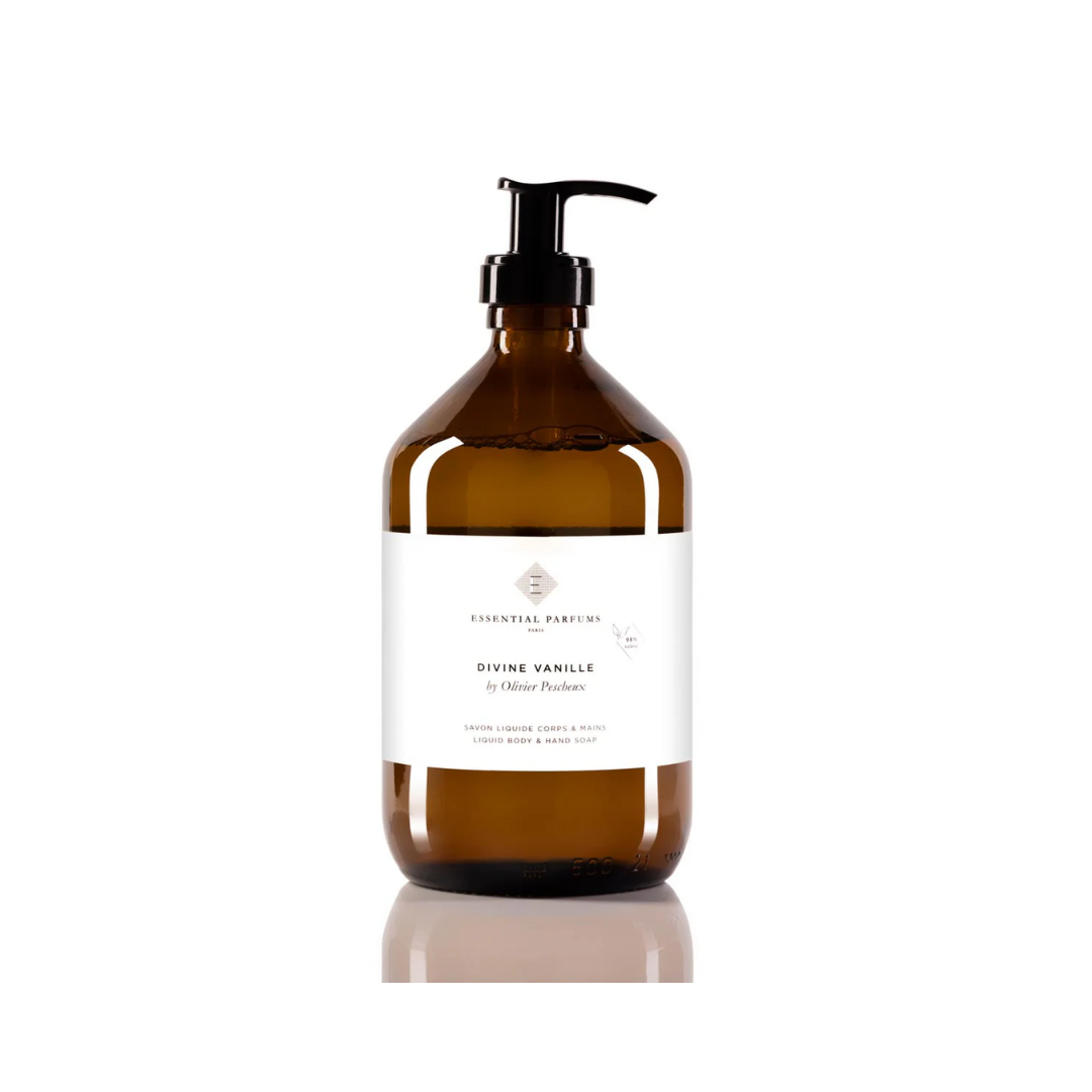 Essential Parfums Divine Vanille Liquid Body & Hand Soap 500ml