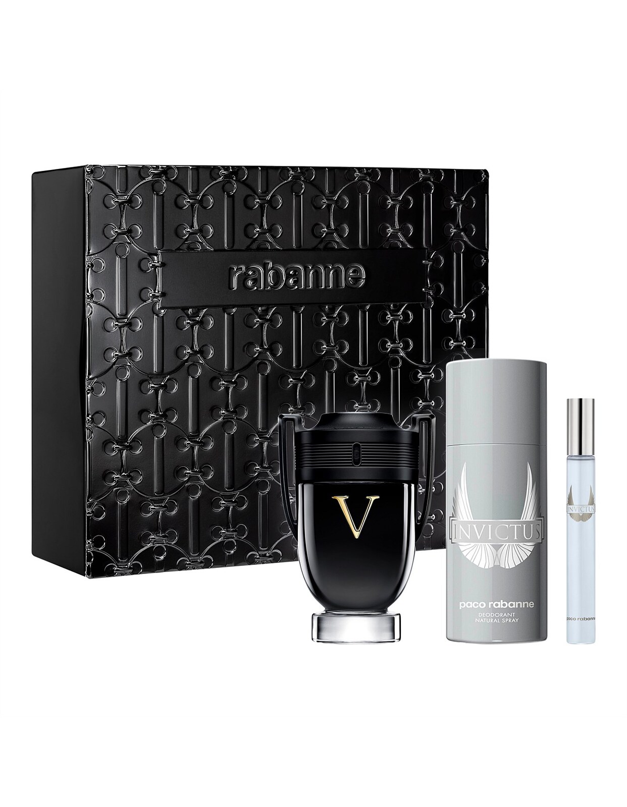Rabanne Invictus VICTORY 100ml EDP 3 Piece Gift Set | City Perfume