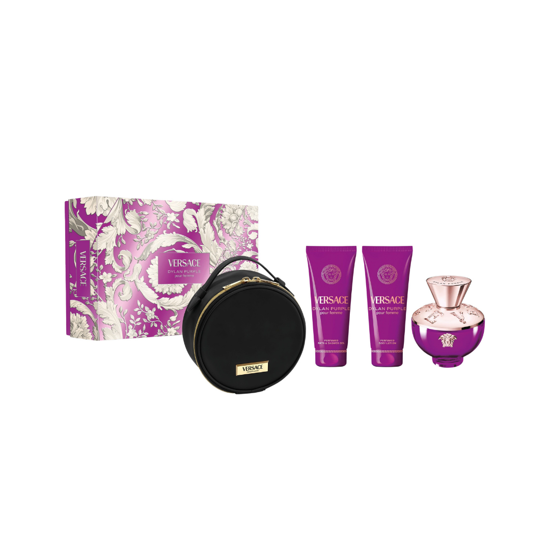 Versace Dylan Purple EDP 100ml 4 Piece Gift Set