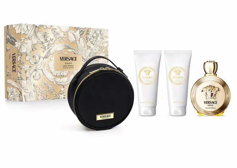Versace Eros Pour Femme EDP 100ml 4 Piece Gift Set