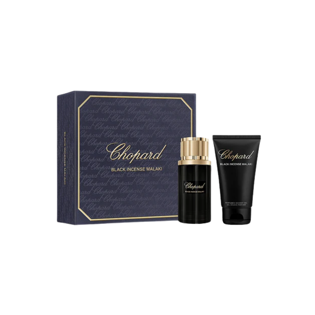 Chopard Black Incense Malaki EDP 80ml 2 Piece Gift Set