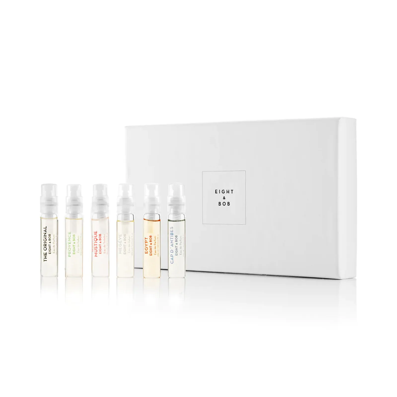 Eight & Bob The Iconic Perfume Discovery Set 6 x 2ml