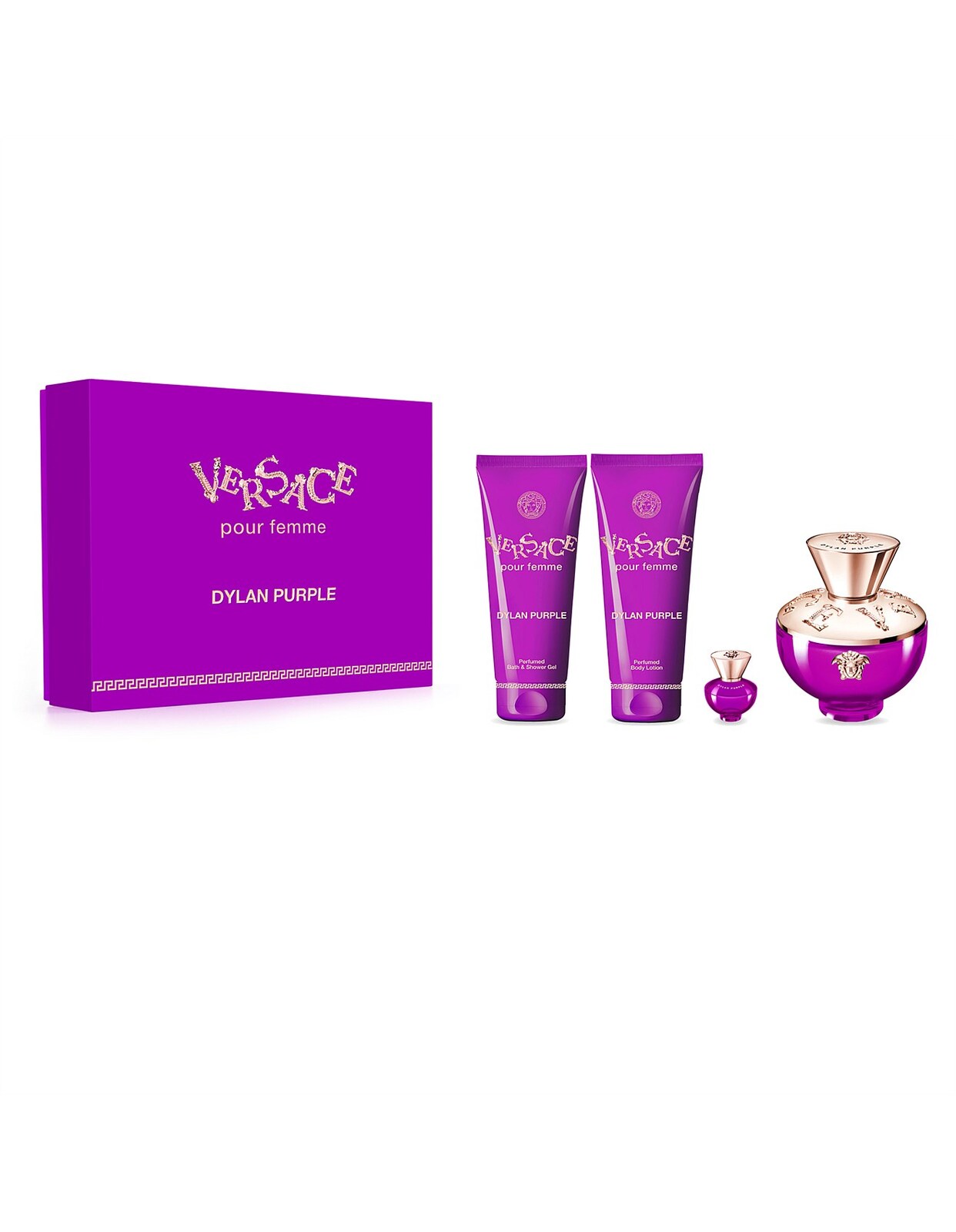 Versace Dylan Purple EDP 100ml Gift Set