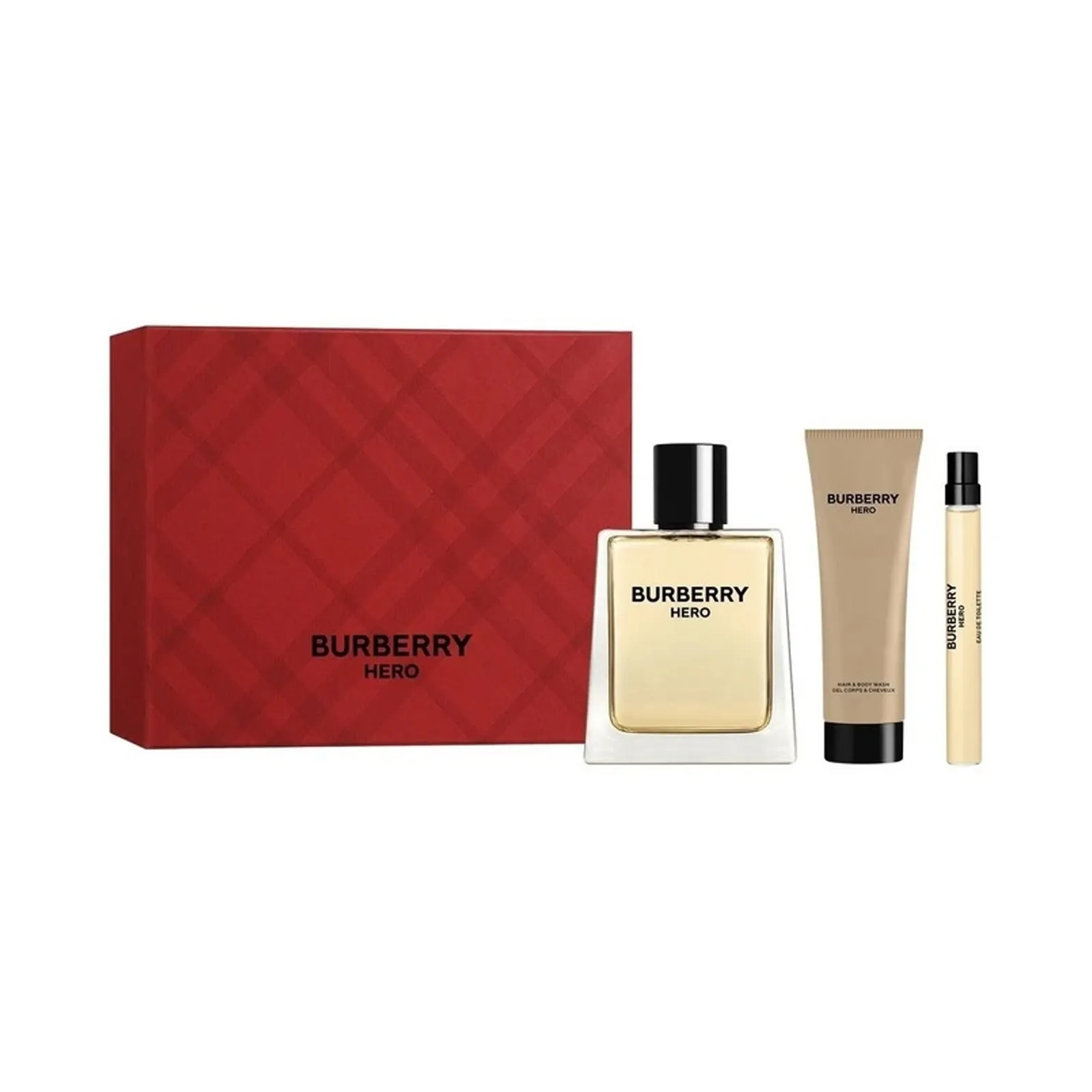 Burberry Hero EDT 100ml 3 Piece Set
