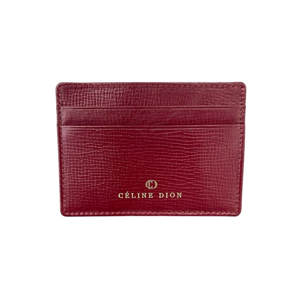 Celine Dion Cavantina Dark Red Wallet