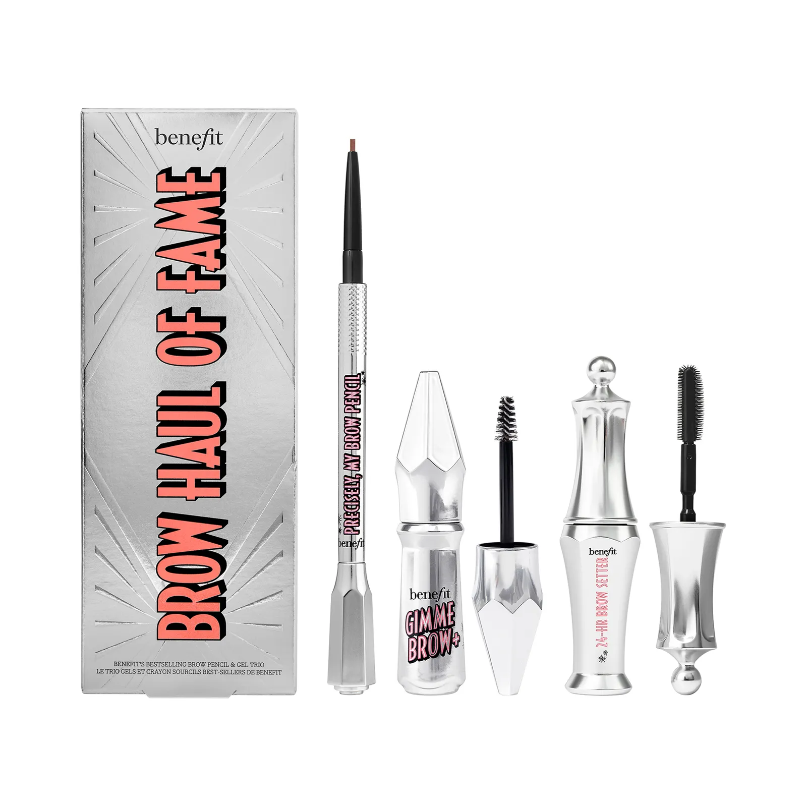 Benefit Cosmetics Brow Haul of Fame Value Set Shade 5 Warm Black-Brown