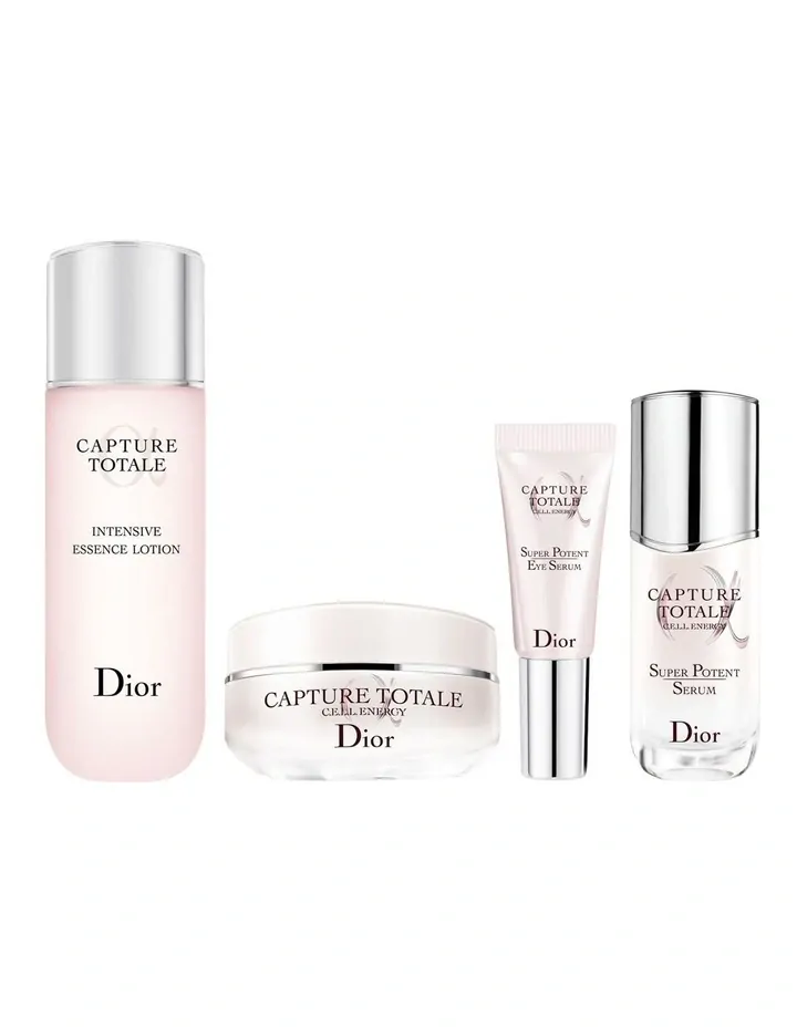 Christian Dior Capture Totale Total Age Defying Discovery Ritual 4 Piece Set