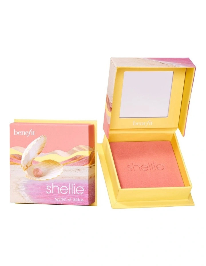 Benefit Cosmetics Shellie Warm-Seashell Blush Powder Pink 6g