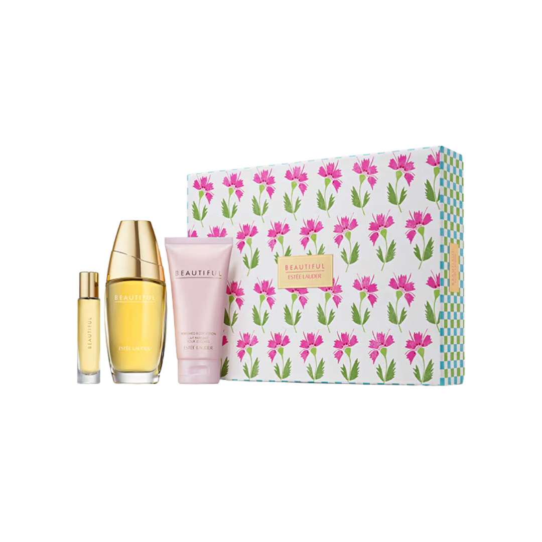 Estee Lauder Beautiful 75ml 3 Piece Gift Set