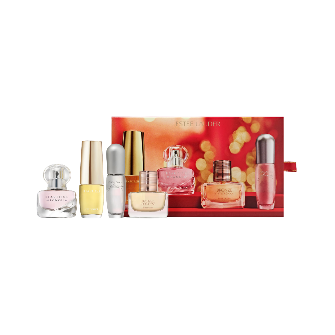 Estee Lauder Fragrance Treasures Mini Fragrance 4 Piece Gift Set