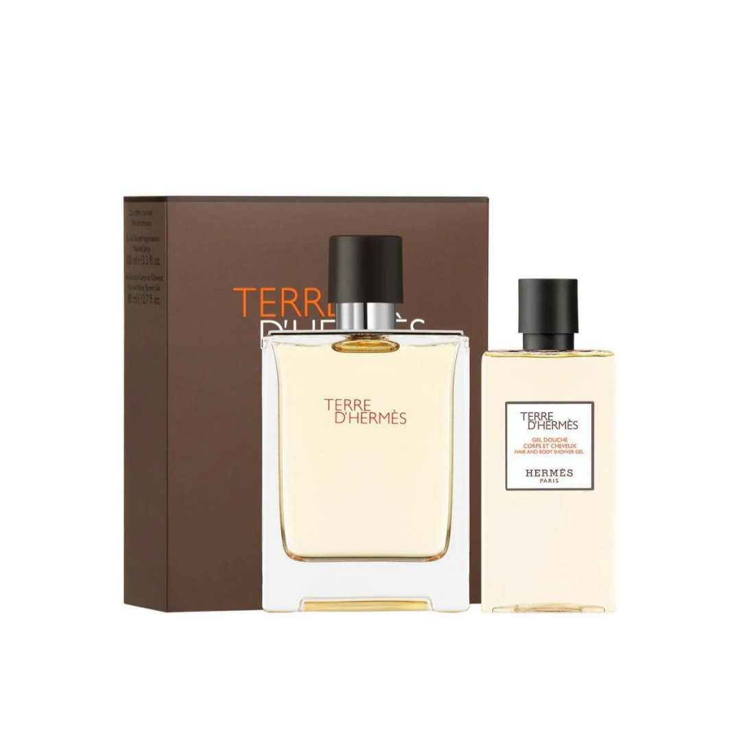 Terre d'Hermès EDT 100ml 2 Piece Gift Set
