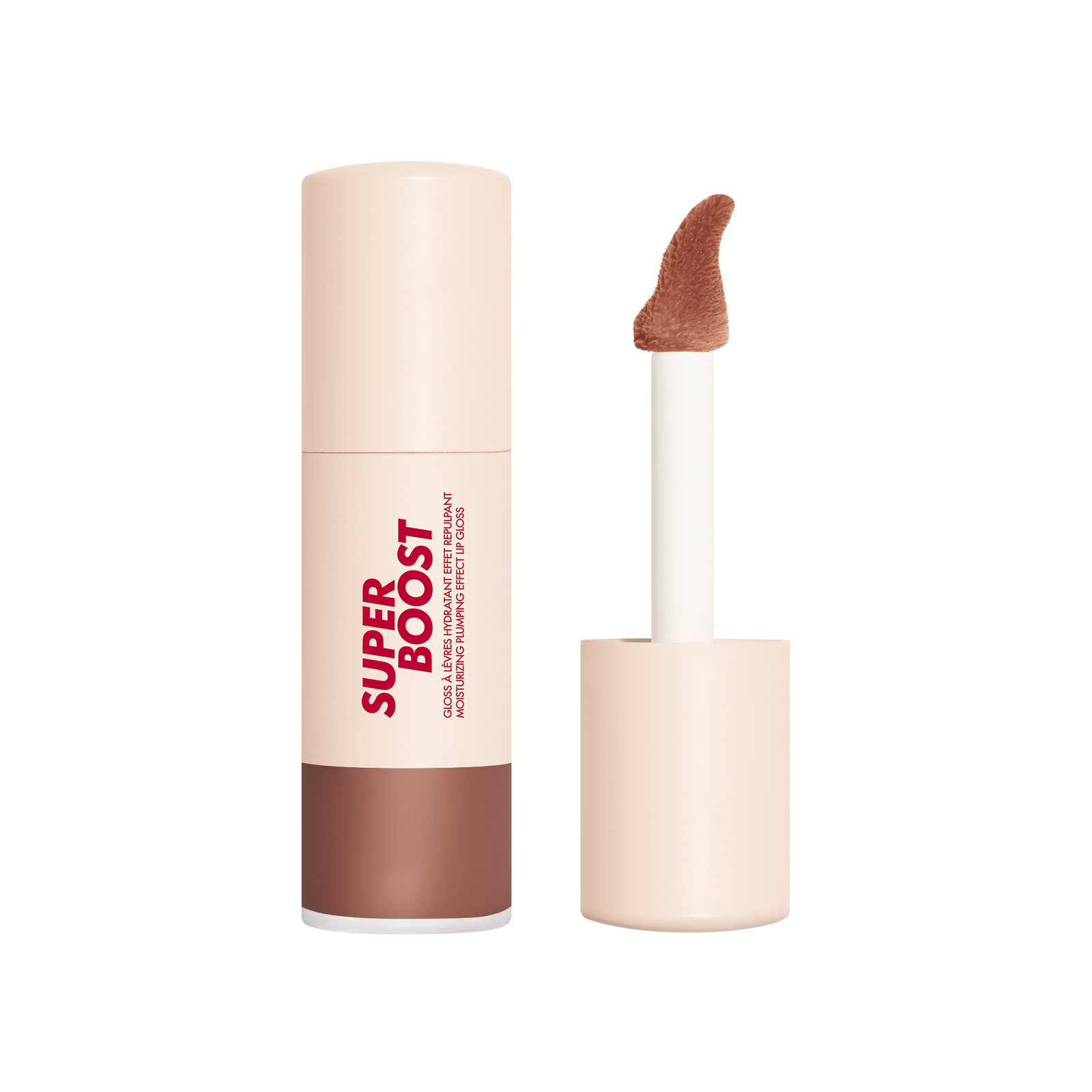 Make Up For Ever Super Boost Lip Gloss 05 Anywhere Caffeine 9ml