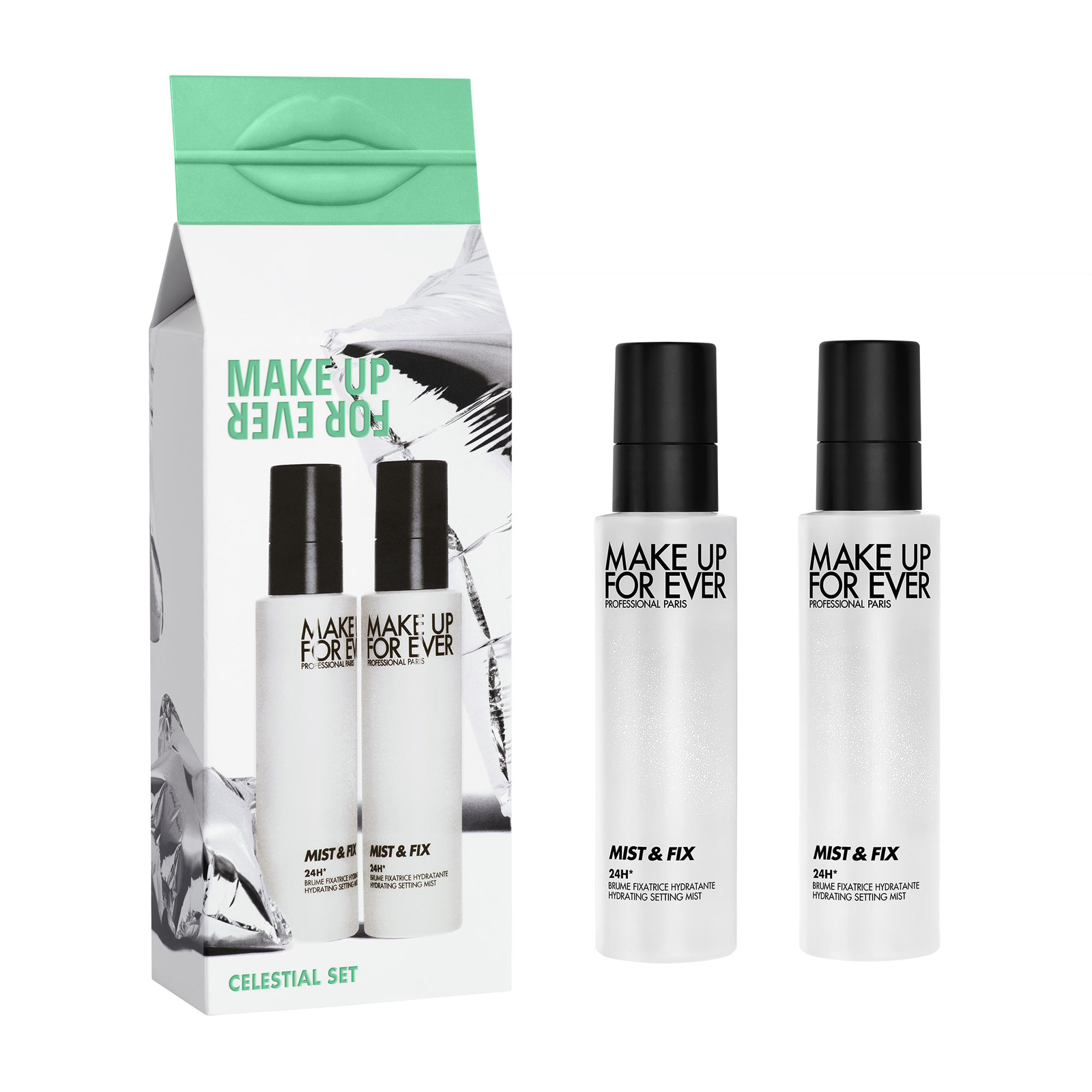 Make Up For Ever Celestial Duo Mist & Fix Set