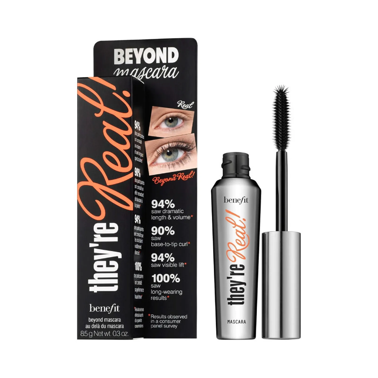 Benefit Cosmetics They're Real! Lengthening Mascara Black 8.5g