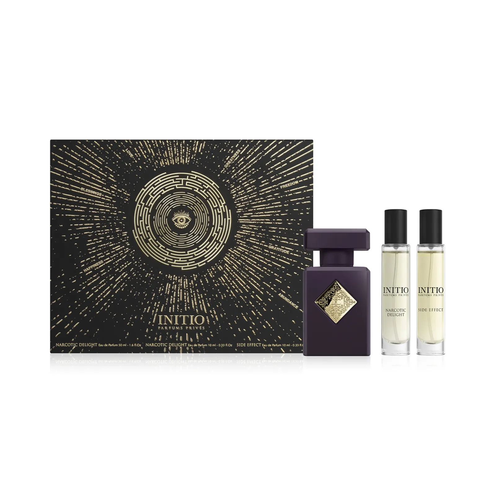 INITIO Parfums Narcotic Delight EDP 50ml 3 Piece Gift Set