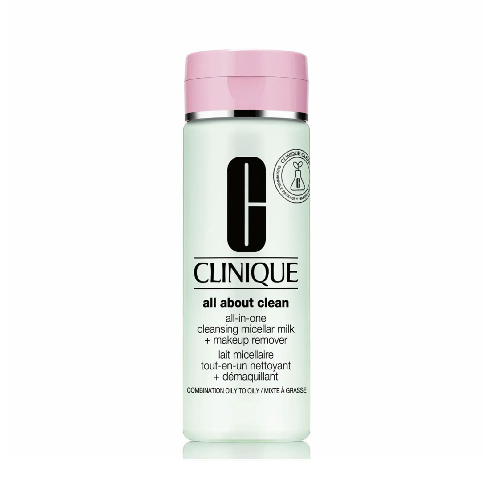 Clinique All About Clean All-In-One Cleansing Micellar Milk Oily Skin Makeup Remover 200ml